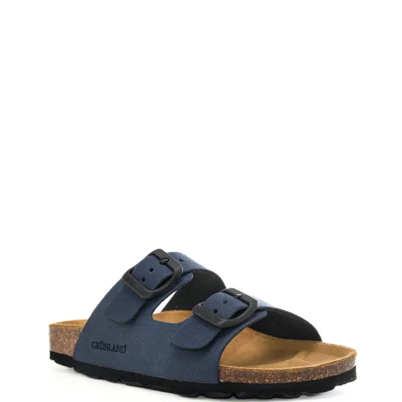 sandali da bambino luce con cinturini regolabili blu miniatura 2