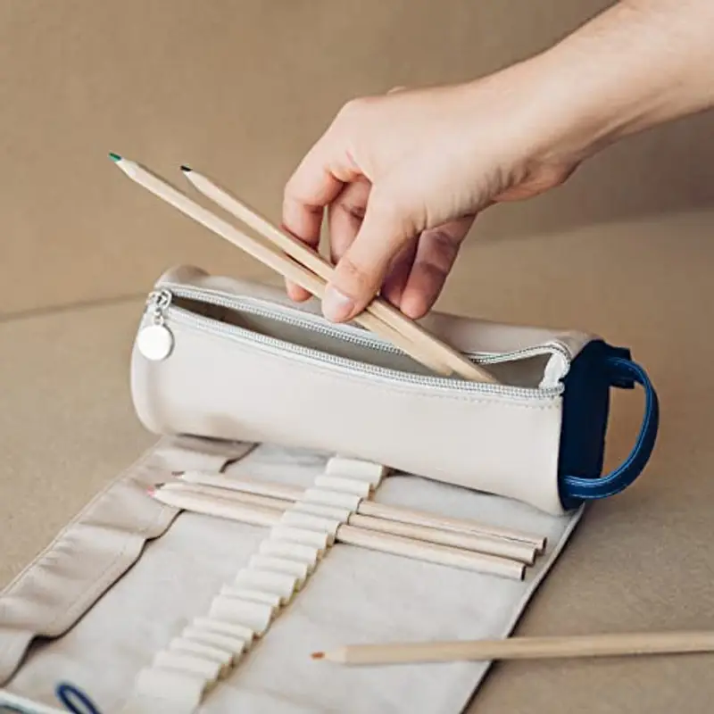 Grupo Erik: Portamatite Arrotolabile The Great Wave of Kanagawa | Astuccio Portapenne con cerniera e parte miniatura 3