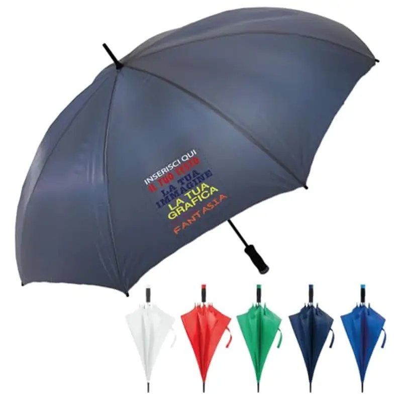 Gruppo Veneziano - ombrello personalizzato - Personalizza Ora con immagini , testi eo loghi - ideale per regali , uso quotidiano e aziendale