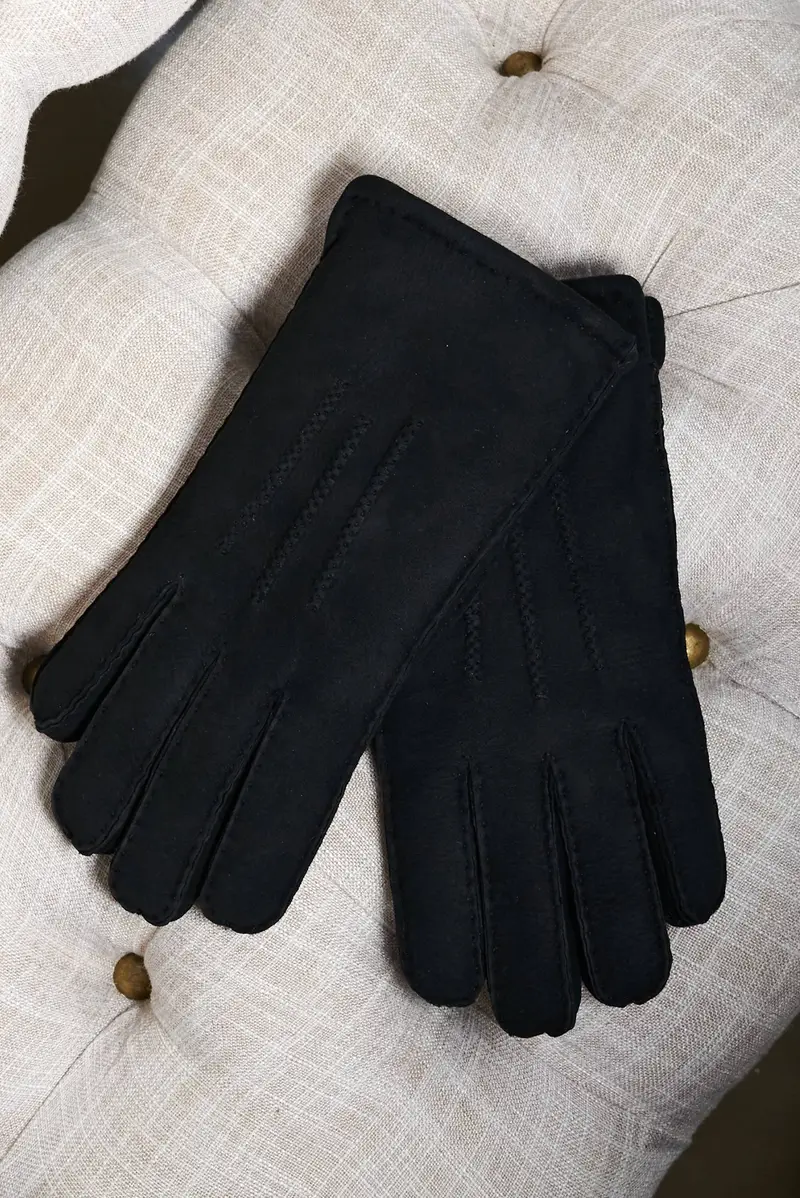 D'Arienzo Guanti Uomo Nero 2102925