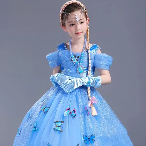 Husalsea Guanti Ragazza Viola 3372295 miniatura 3