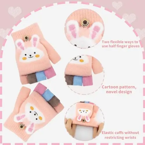 Zolunu Guanti Rosa 3129838 miniatura 3