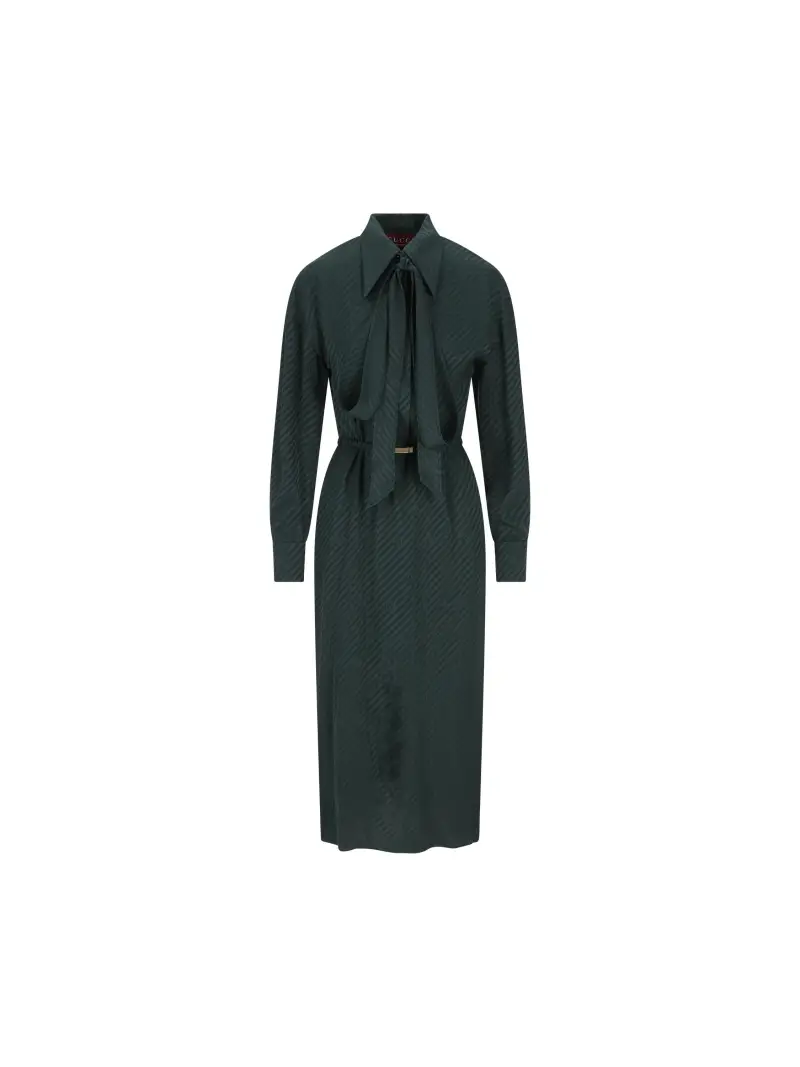 Abito In Seta VERDE