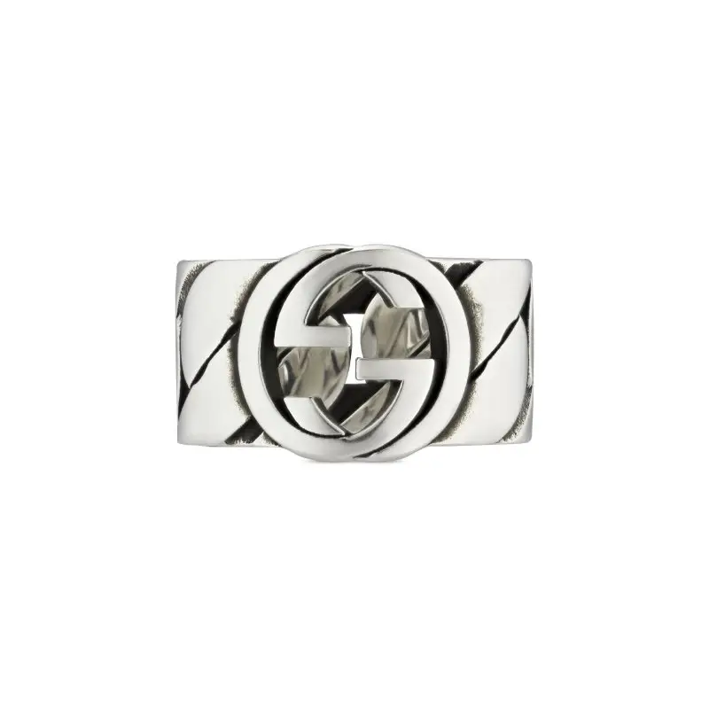 Anello Gucci Interlocking - 661518 J8400 0728