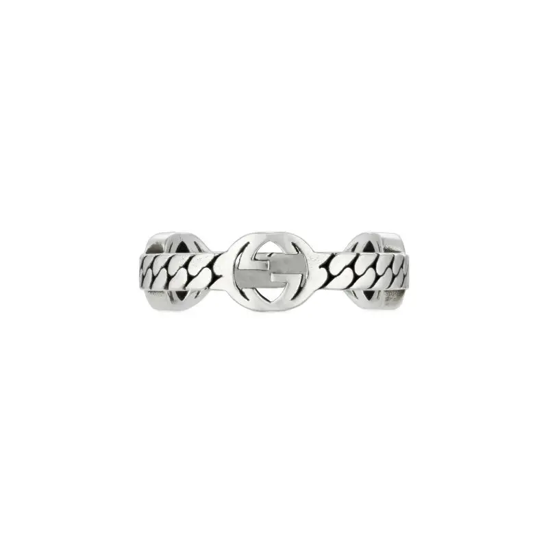Anello Gucci Interlocking - 661523 J8400 0728