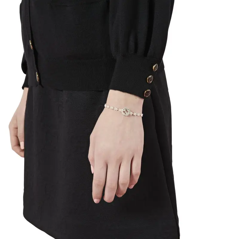 Bracciale Gucci Interlocking - 481687 J8400 8106 miniatura 2