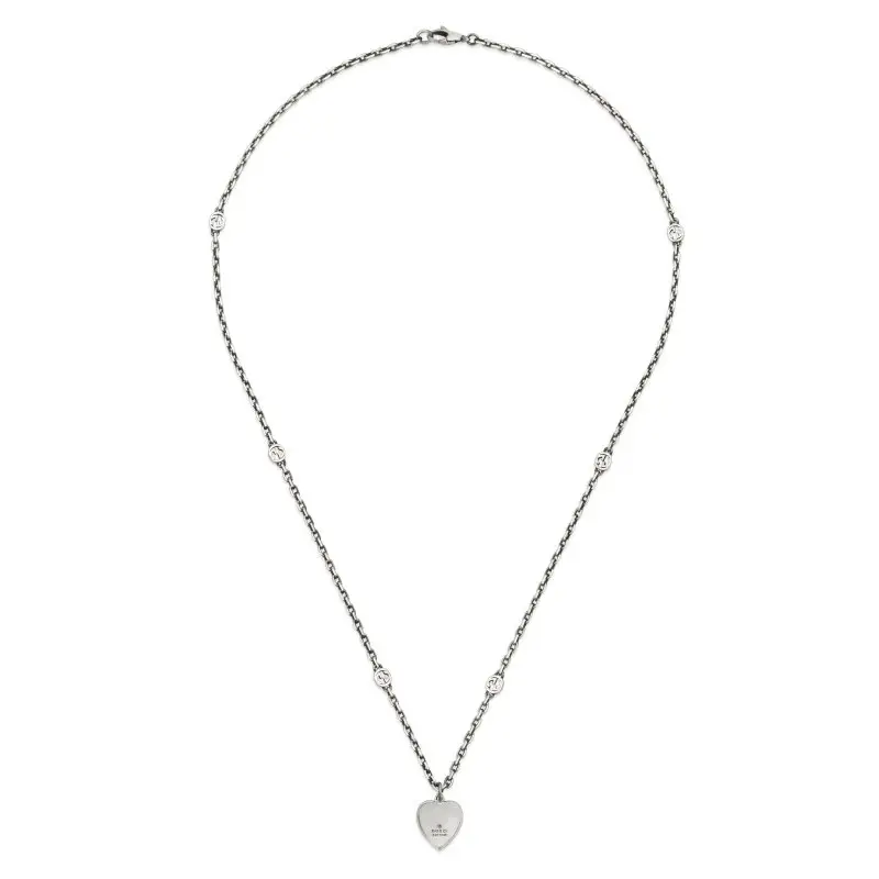 Collana Gucci Heart - 645545 J89B4 8490 miniatura 2