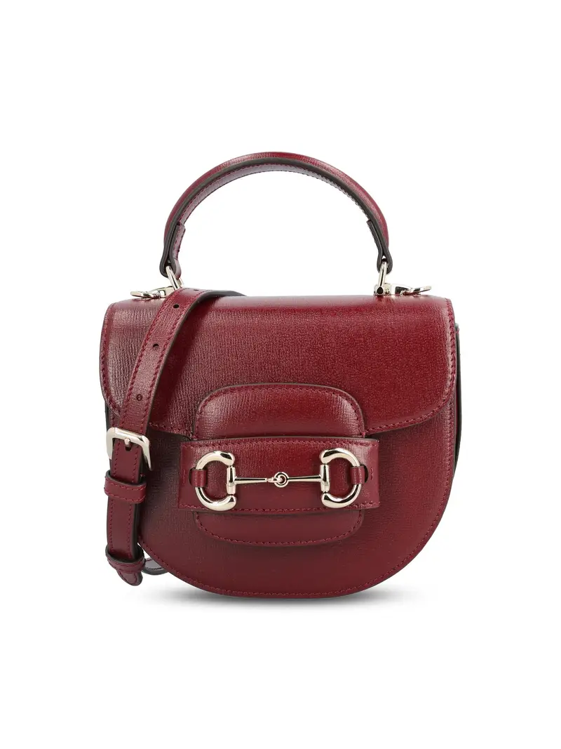 Borsa Horsebit 1955 Mini ROSSO