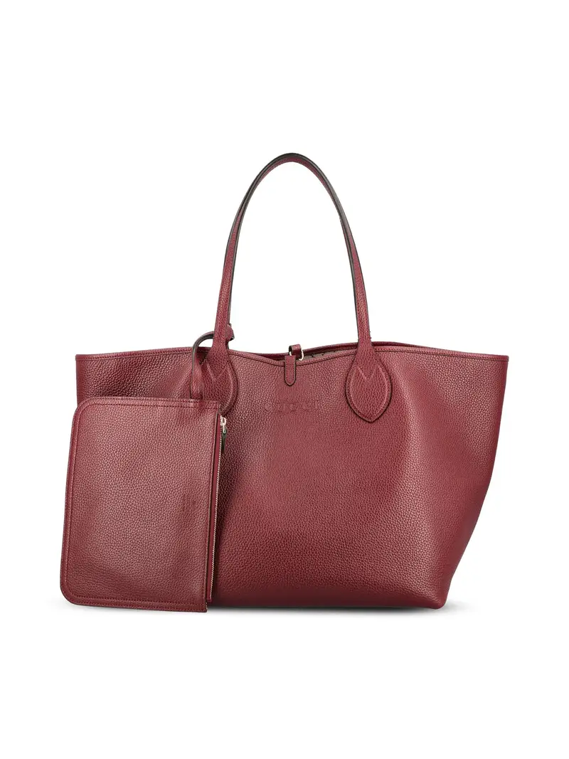 Borsa Shopping Reversibile Grande ROSSO