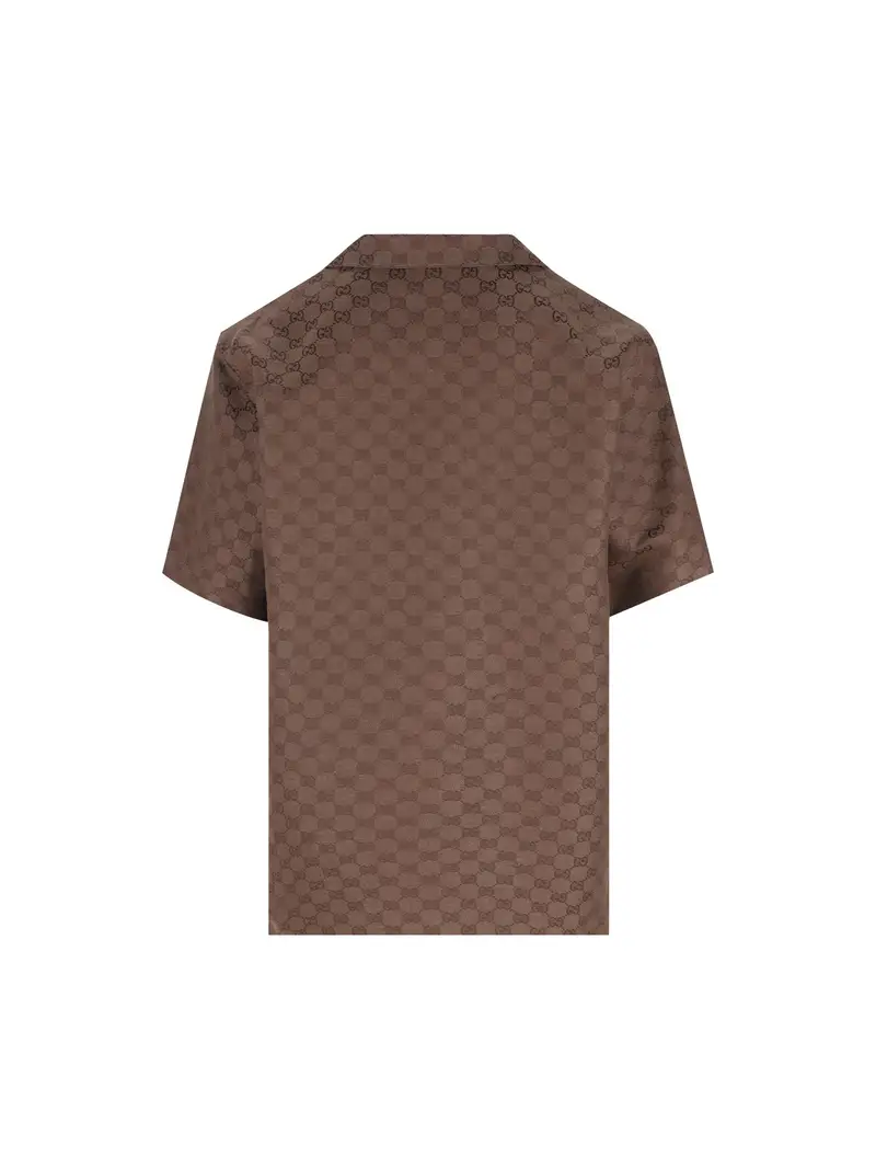 Camicia GG MARRONE miniatura 2