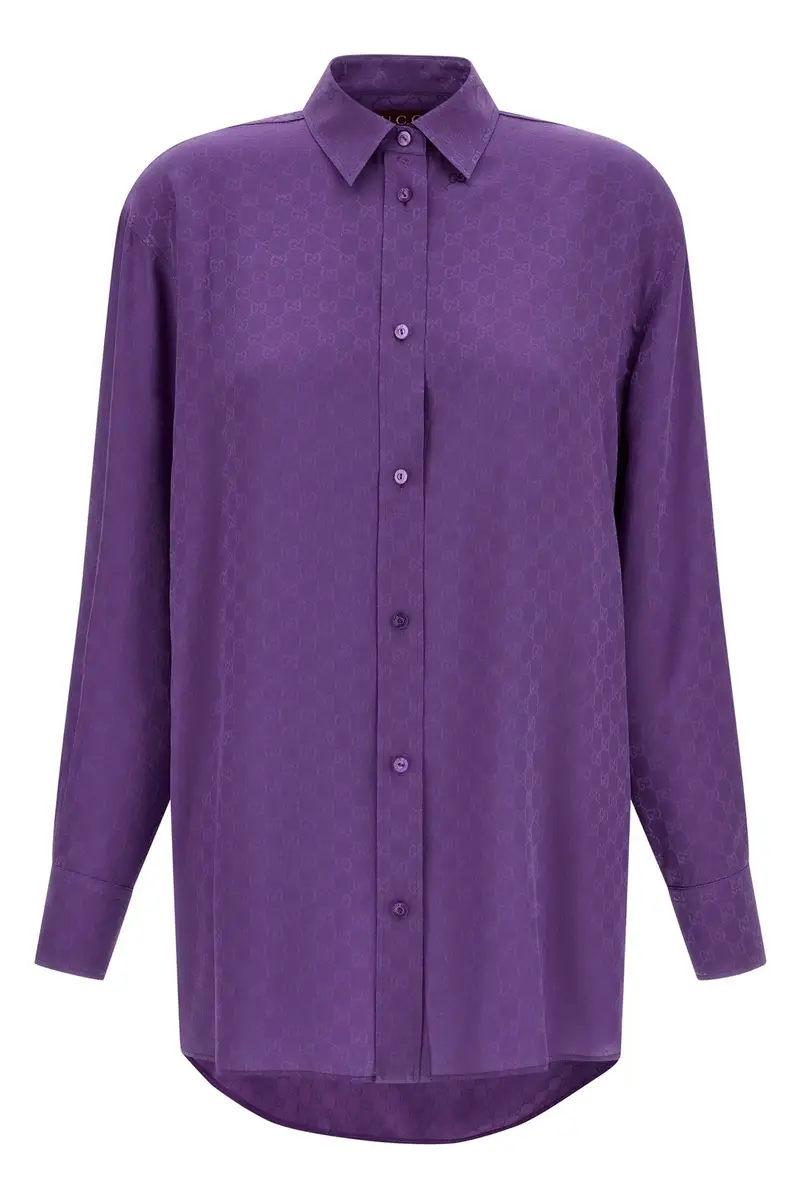 Camicia Gg Viola