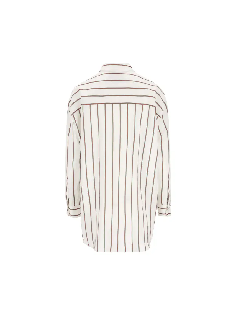 Camicia In Seta BIANCO miniatura 2