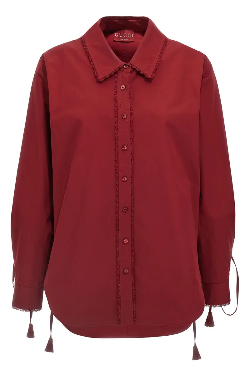 Camicia Laccetti Rosso