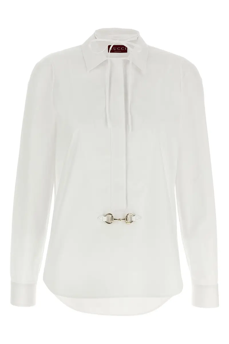 Camicia Morsetto Bianco