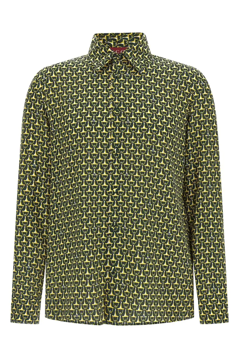 Camicia Morsetto Verde