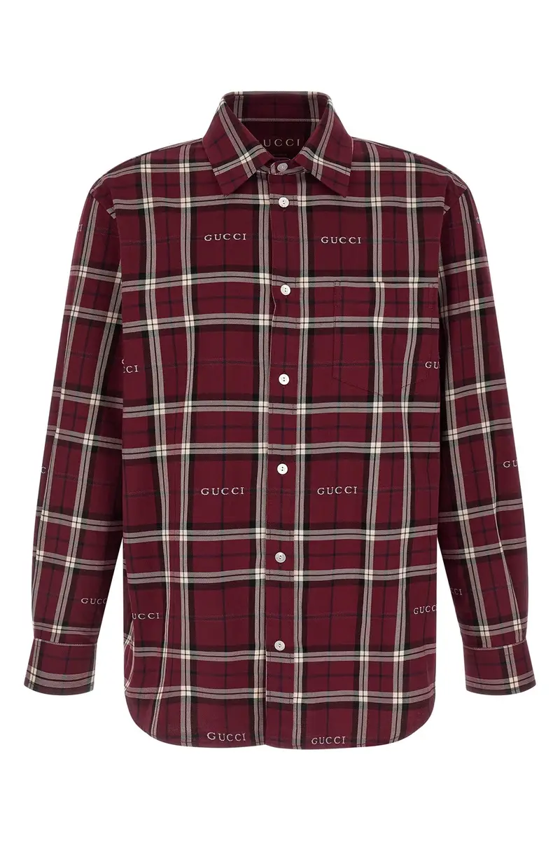 Camicia Tartan Rosso