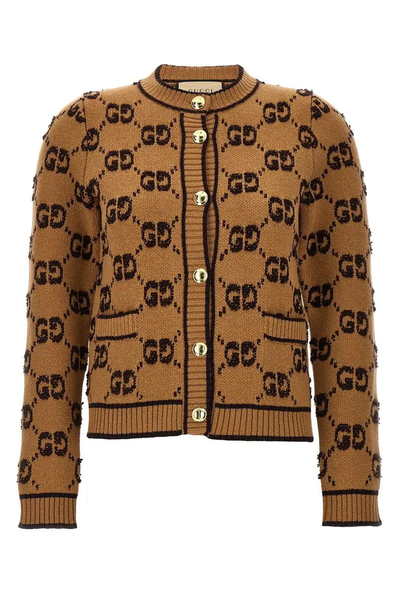 Gucci Cardigan Beige 4073943
