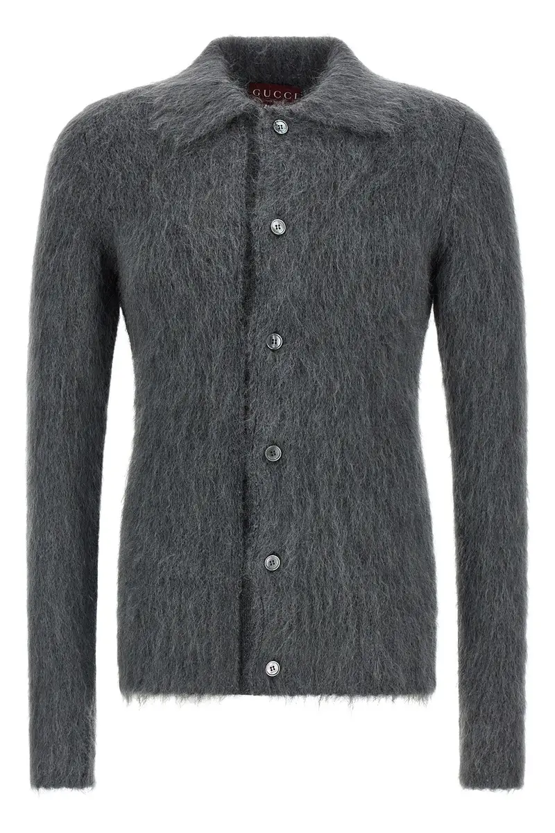 Gucci Cardigan Grigio 3832547
