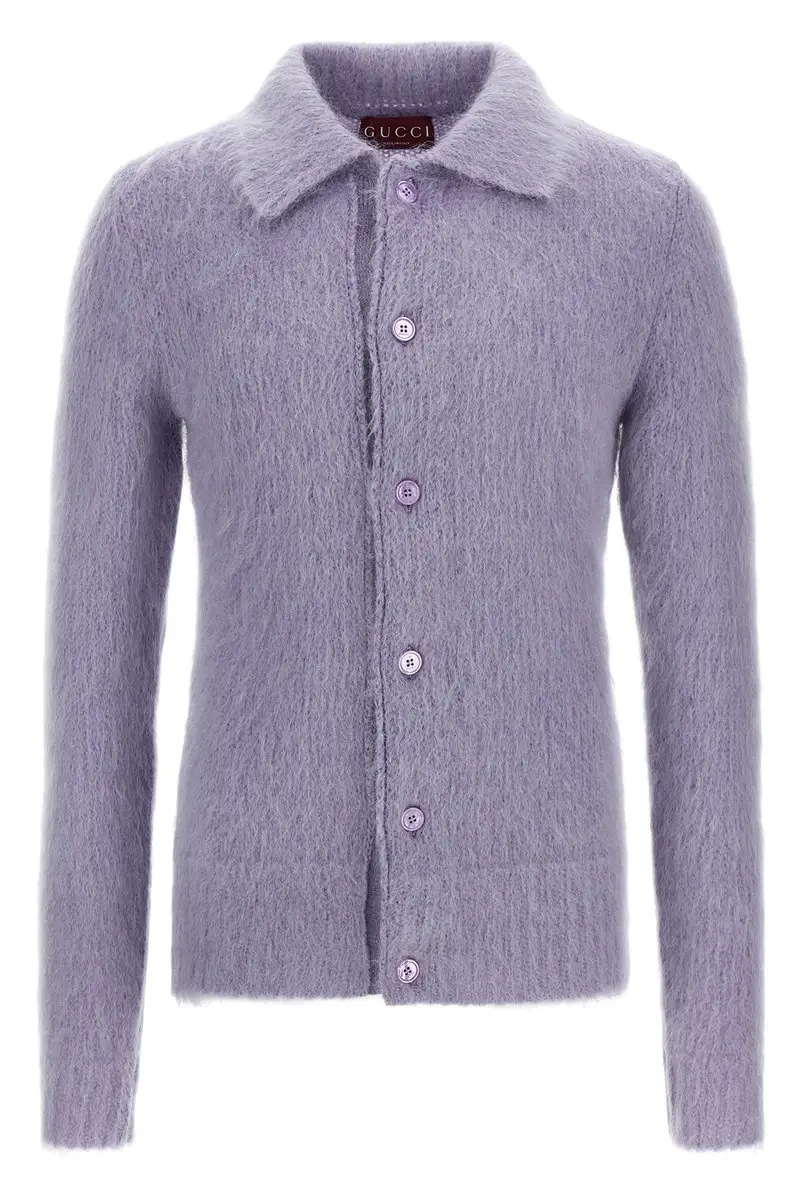 Gucci Cardigan Viola 3832590