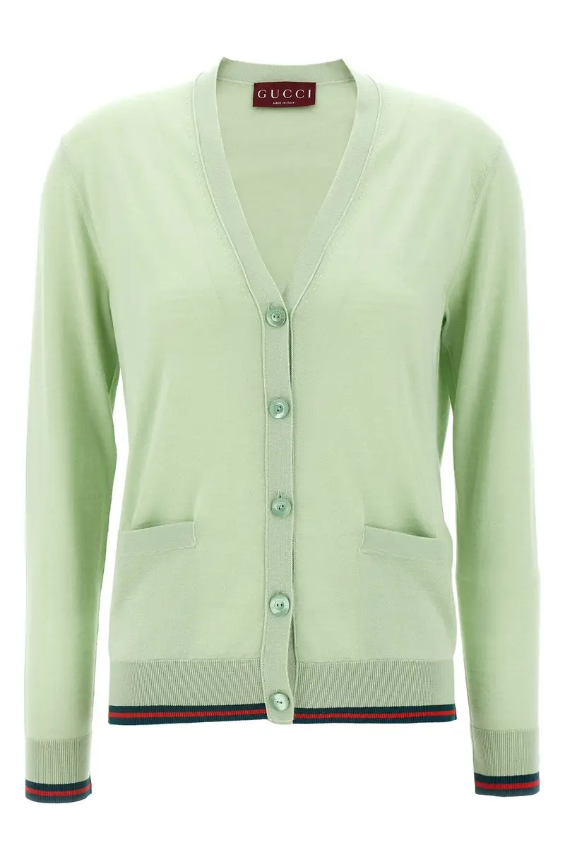 Gucci Cardigan Verde 2545956