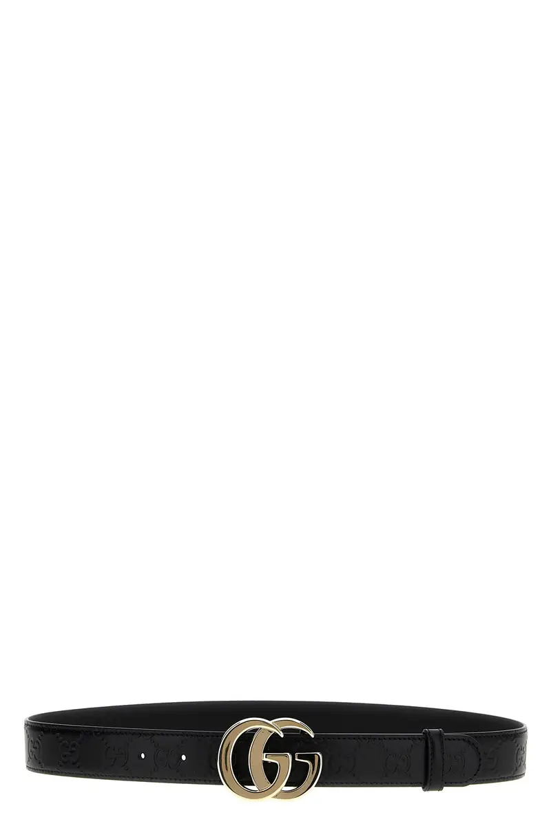 Cintura Gg Milano Nero