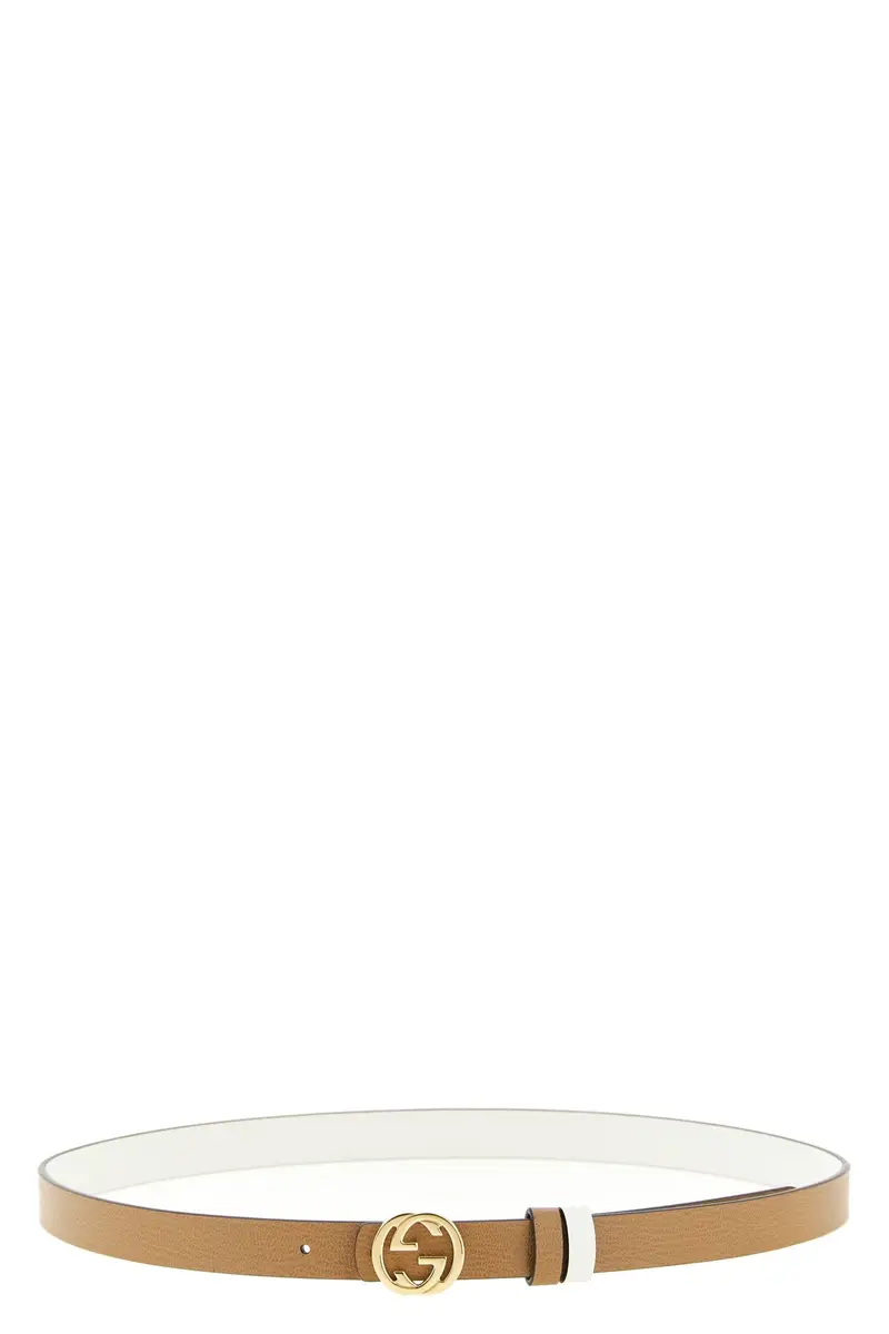 Cintura Reversibile Incrocio Gg Multi