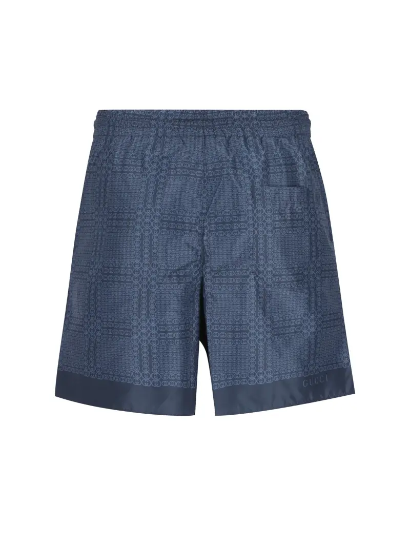 Costume Da Bagno In Popeline BLU miniatura 2