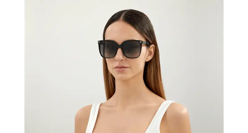 Gucci Occhiali da sole Donna Grigio 880367 miniatura 3