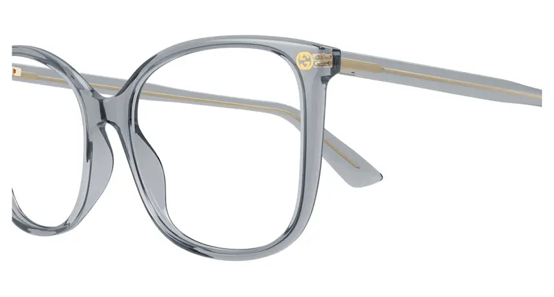 Gucci Donna GG0026O 017 Montature da vista Acetato Cat Eye miniatura 2