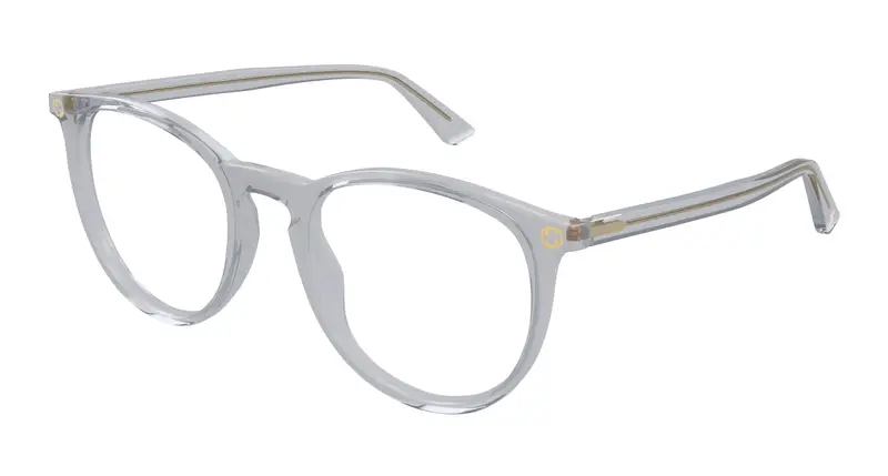 Gucci Donna GG0027O 010 Montature da vista Acetato Rotonda