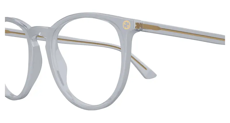 Gucci Donna GG0027O 010 Montature da vista Acetato Rotonda miniatura 2