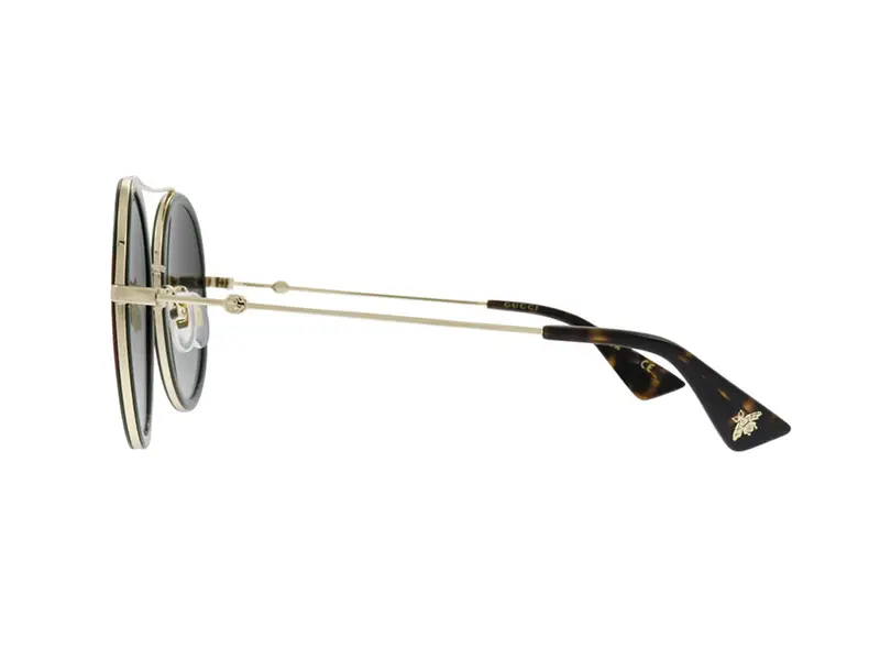 Gucci Occhiali da sole Donna Oro 880384 miniatura 2