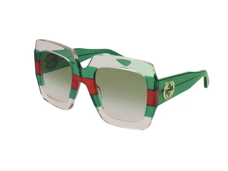 Gucci Occhiali da sole Donna Verde 880679