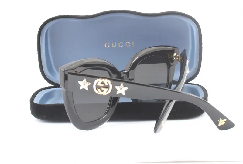 Gucci Occhiali da sole Donna Grigio 880376 miniatura 3