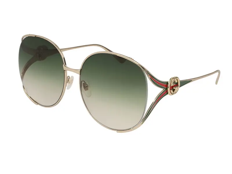 Gucci Occhiali da sole Donna Verde 880366