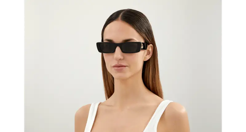 Gucci Occhiali da sole Donna Grigio 880230 miniatura 3