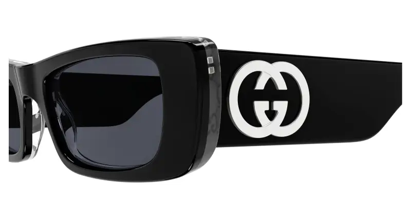 Gucci Occhiali da sole Donna Grigio 3532342 miniatura 3