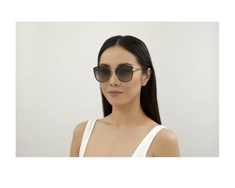 Gucci Occhiali da sole Donna Nero 880150 miniatura 3