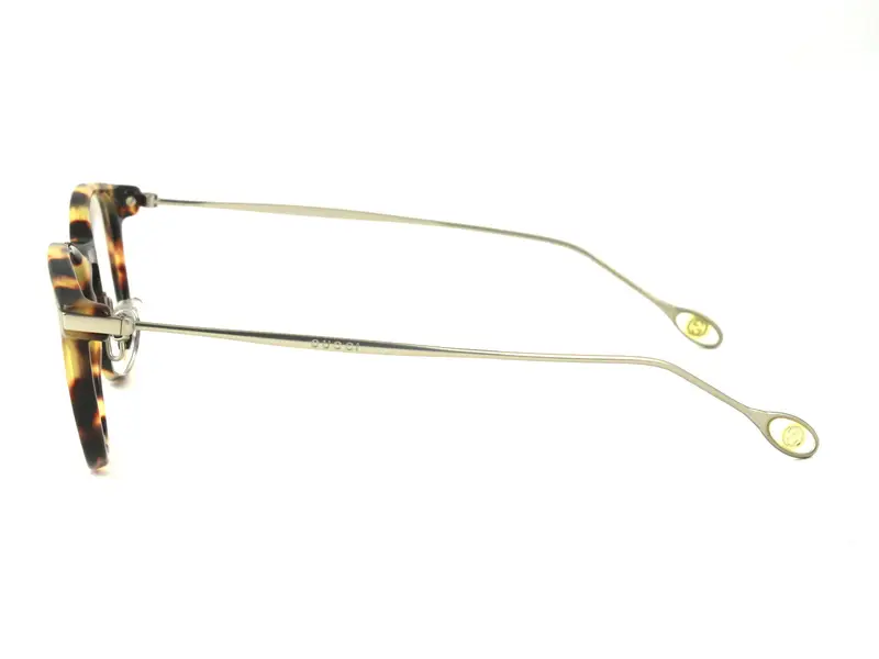 Gucci Donna GG1073 K8S/22 Montature da vista outlet Havana chiaro Rotonda miniatura 2