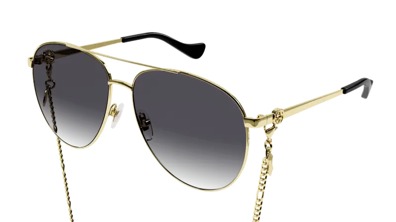 Gucci Occhiali da sole Donna Oro 848210