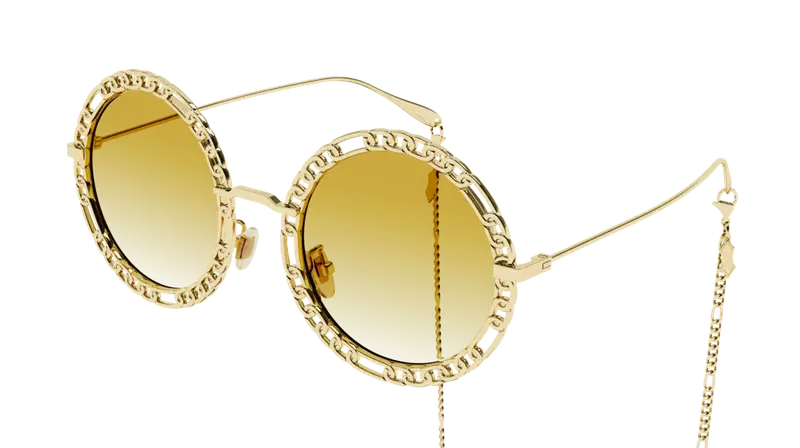 Gucci Occhiali da sole Donna Oro 848325