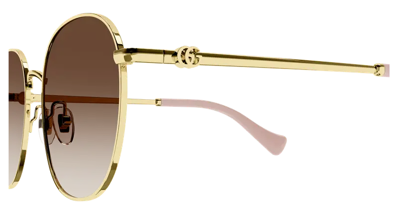 Gucci Occhiali da sole Donna Marrone 848329 miniatura 2