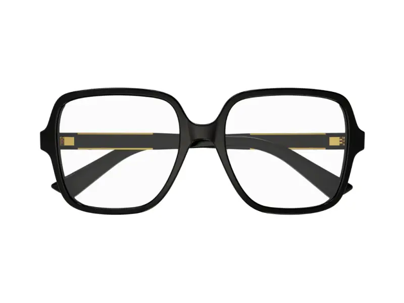 Donna GG1193OA 001 Montature da vista Plastica Nero Squadrata miniatura 2