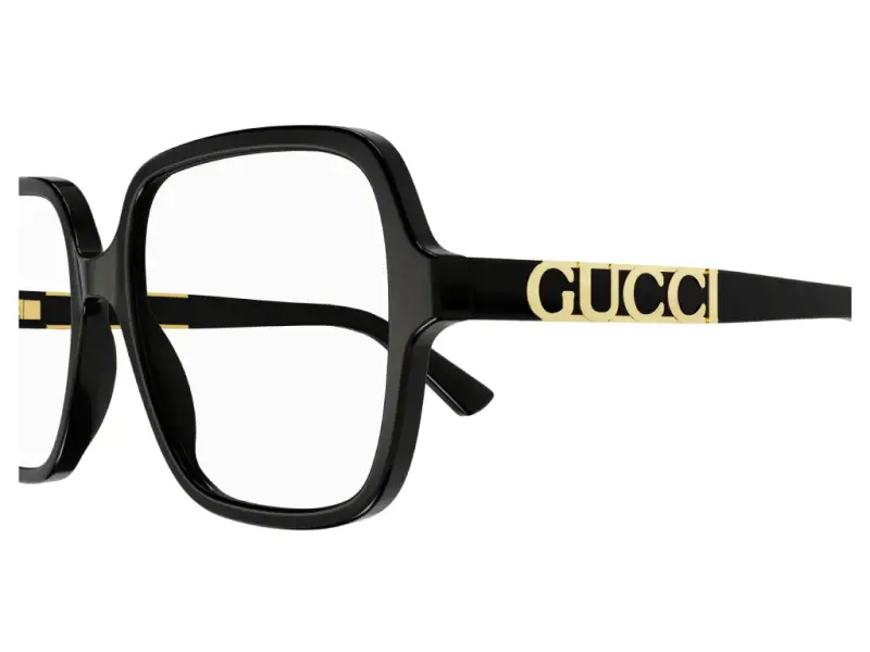 Donna GG1193OA 001 Montature da vista Plastica Nero Squadrata miniatura 3