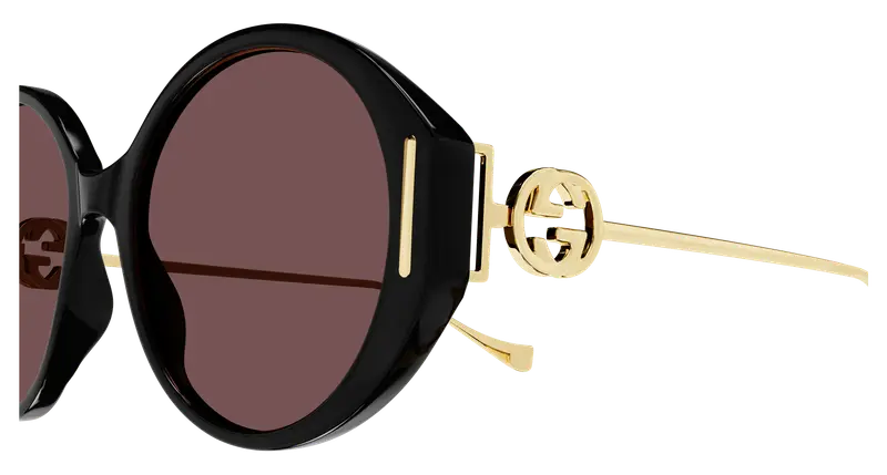 Gucci Occhiali da sole Donna Marrone 852880 miniatura 2