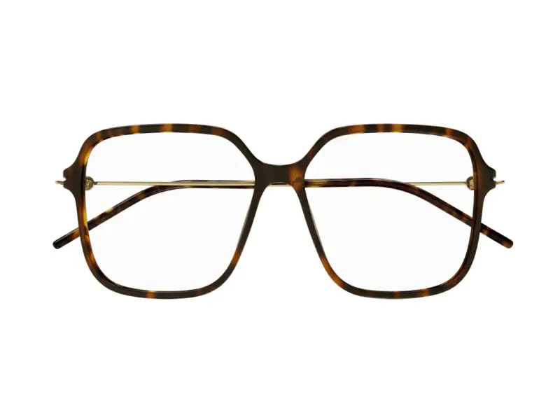 Donna GG1271O 002 Montature da vista Plastica Havana Squadrata miniatura 2