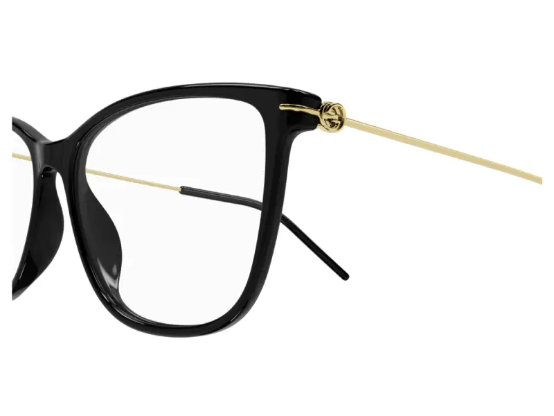 Donna GG1272O 001 Montature da vista Plastica Nero Cat Eye miniatura 3