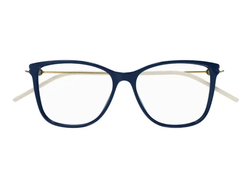 Donna GG1272O 003 Montature da vista Plastica Blu Cat Eye miniatura 2