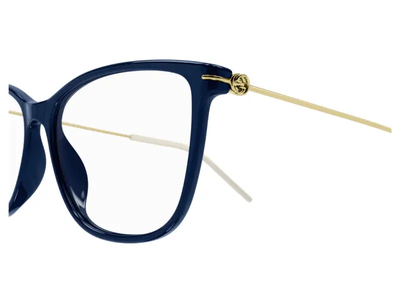 Donna GG1272O 003 Montature da vista Plastica Blu Cat Eye miniatura 3