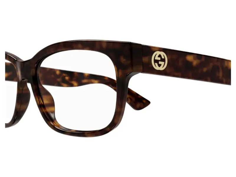 Donna GG1341O 002 Montature da vista Plastica Havana Squadrata miniatura 3